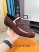 LV Red Calfskin Leather Man Shoes 052502 (5)_th.jpg